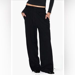 SKIMS Cotton Blend Fleece Exposed Boxer Pants